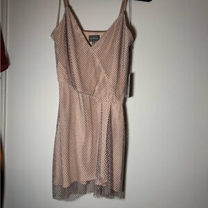 Liv Foster 
Rhinestone on netting dress. 
Size M.
Retail $350
Never worn.
